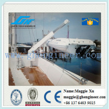 Radio Luxury Private Yacht Small Deck hydraulic Crane